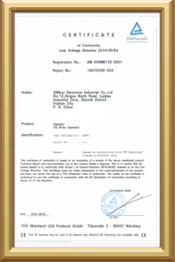 standard- EU CE Certificate